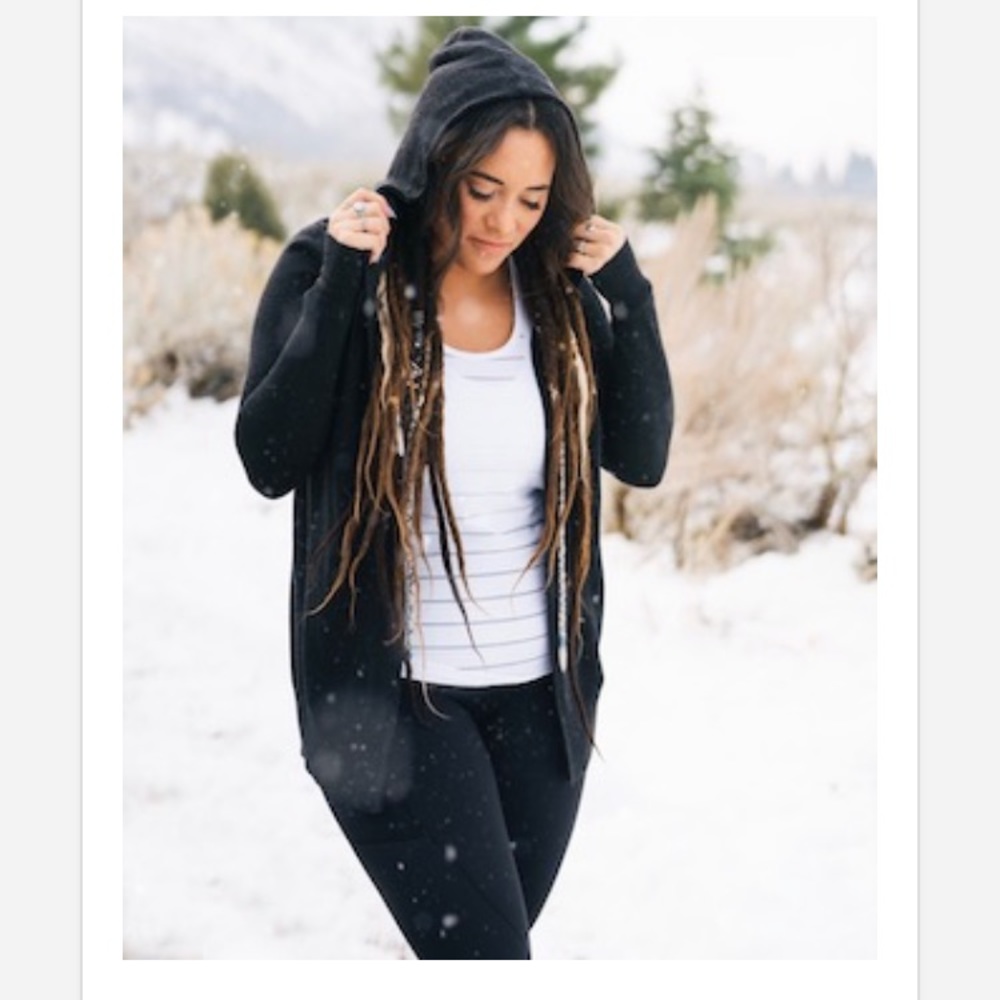 ISO ZYIA charcoal hoodie size small